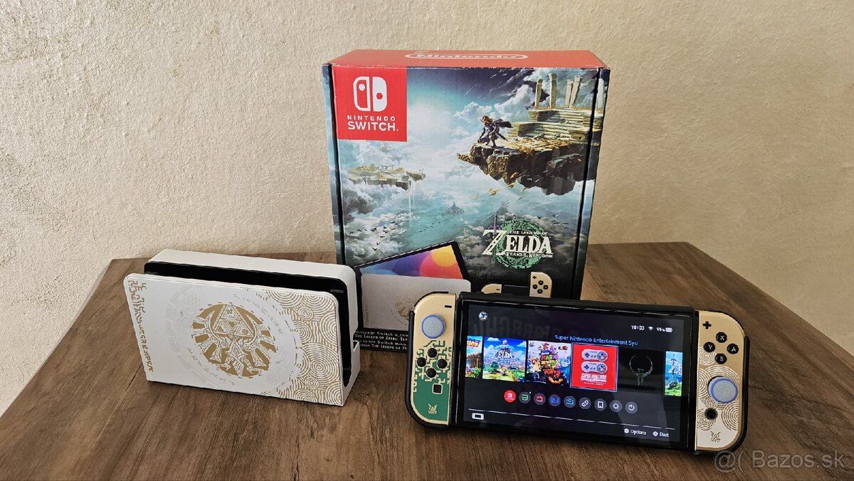Nintendo Switch OLED limitovana verzia Zelda - 2