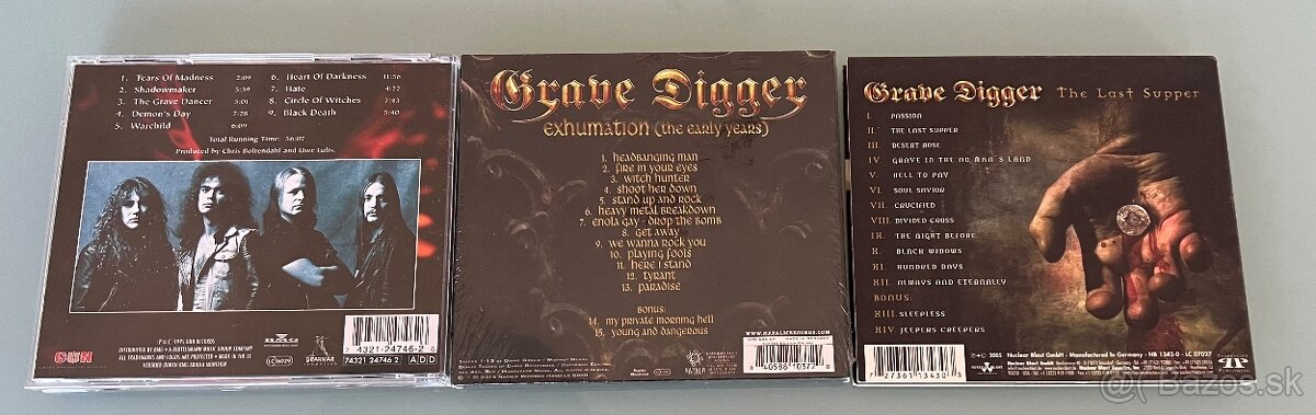 Grave Digger 3xCD - 2