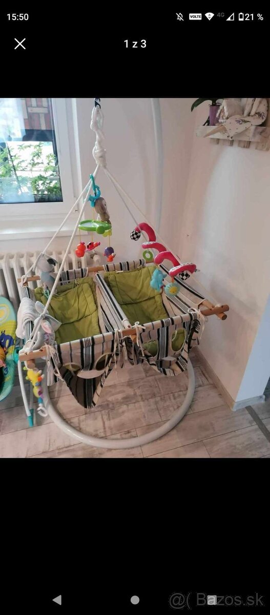 Hojdavak (hojdačka hačka) pre dvojičky - 2