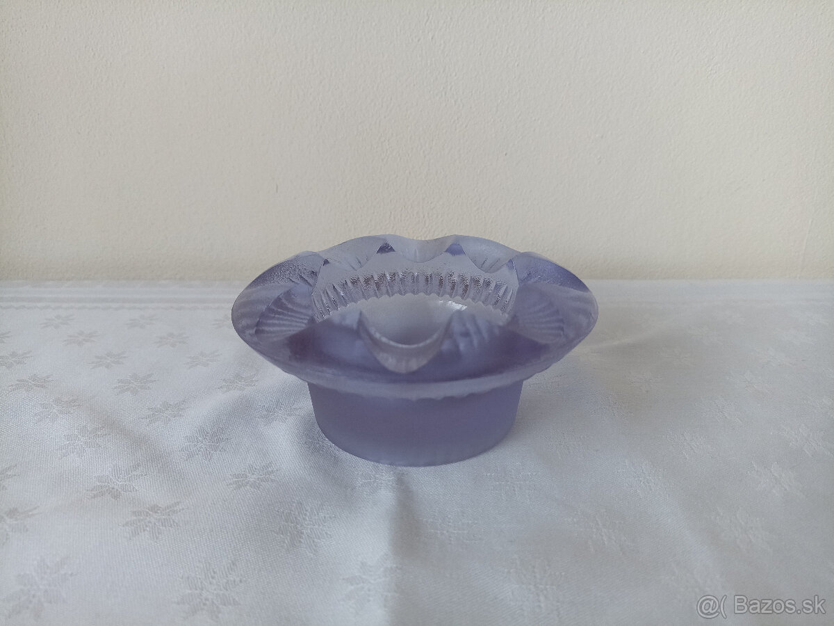 Starý retro alexandritový popolník Adolf Matura, Rosice - 2