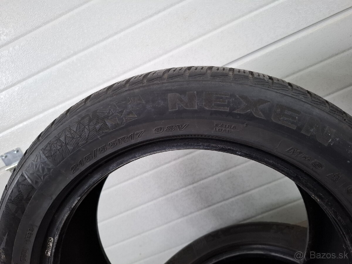 Zimné pneumatiky 215/55 R17 - 2