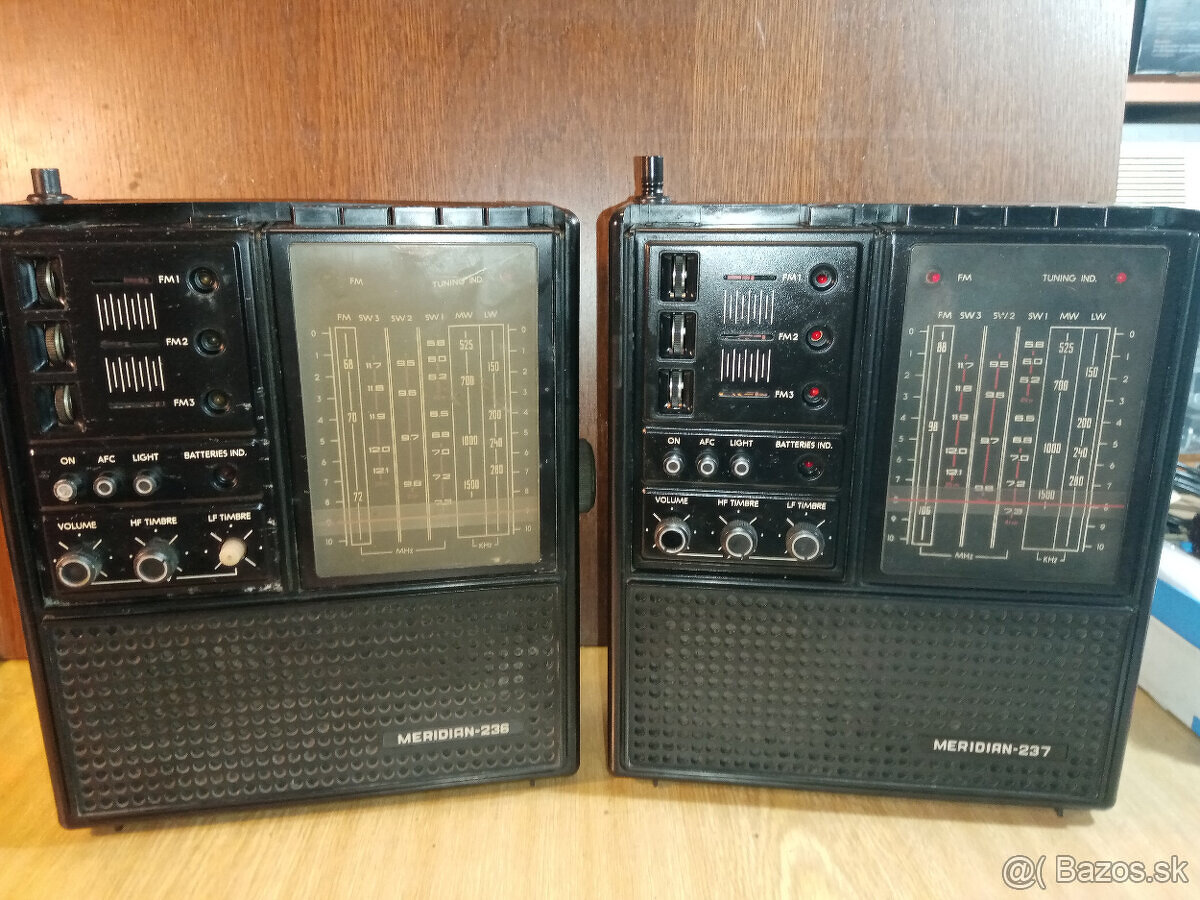 RADIO MERIDIAN – tranzistorové rádiá - 2
