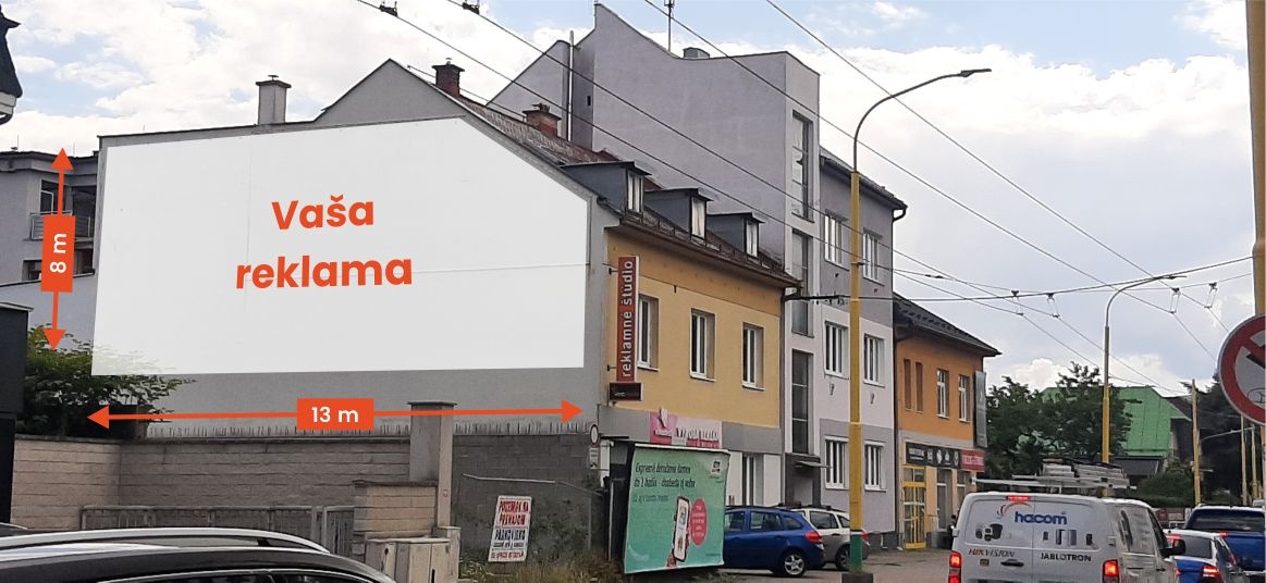 Reklamná plocha v centre Žiliny - 2