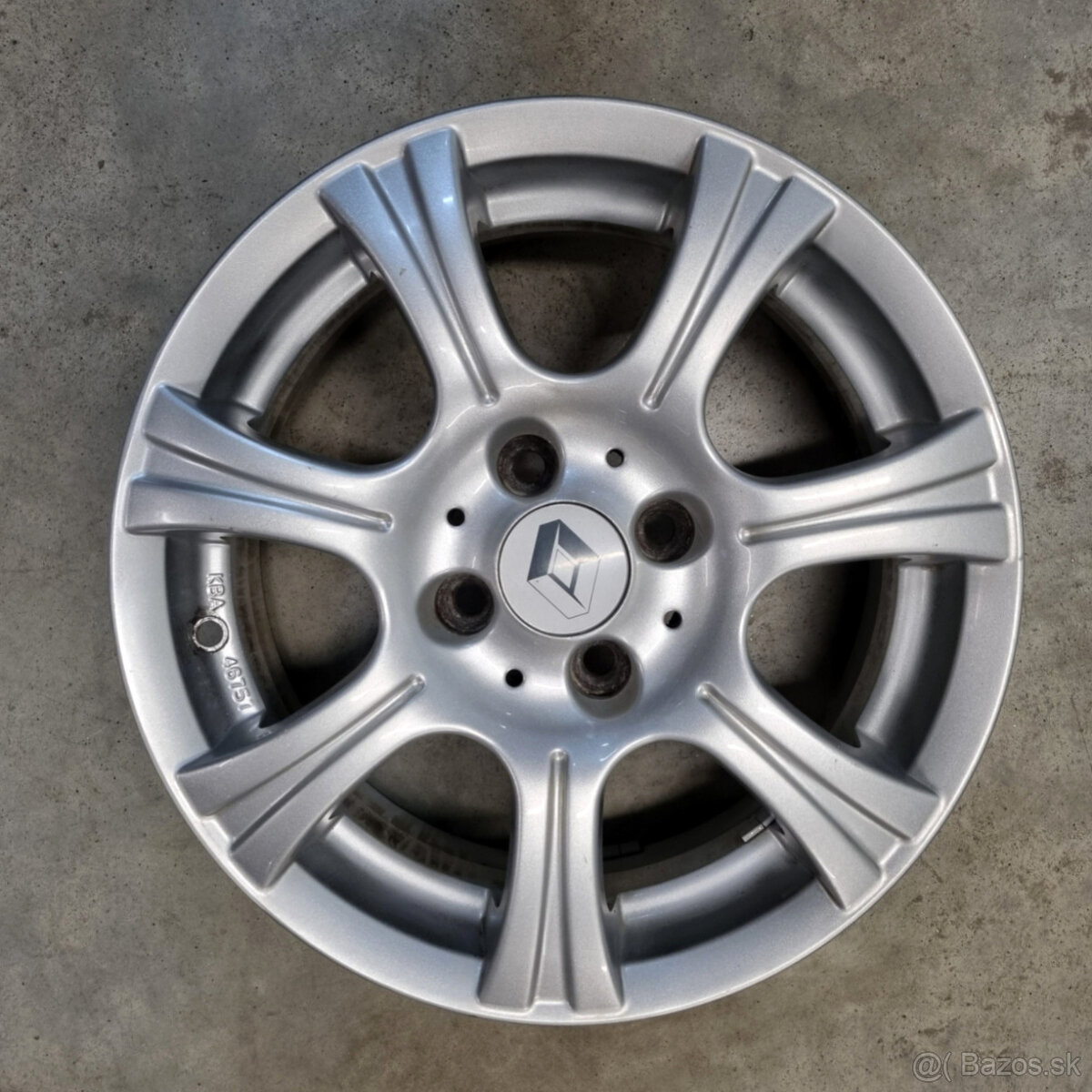 Hliníkové disky 4x100 R15 6,5J ET42 - 2