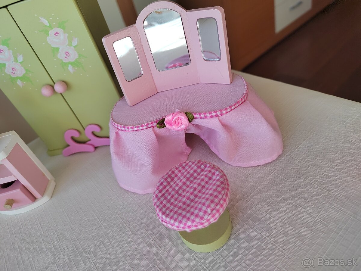 Spálňa do domčeka pre bábiky - Le Toy Van - 2