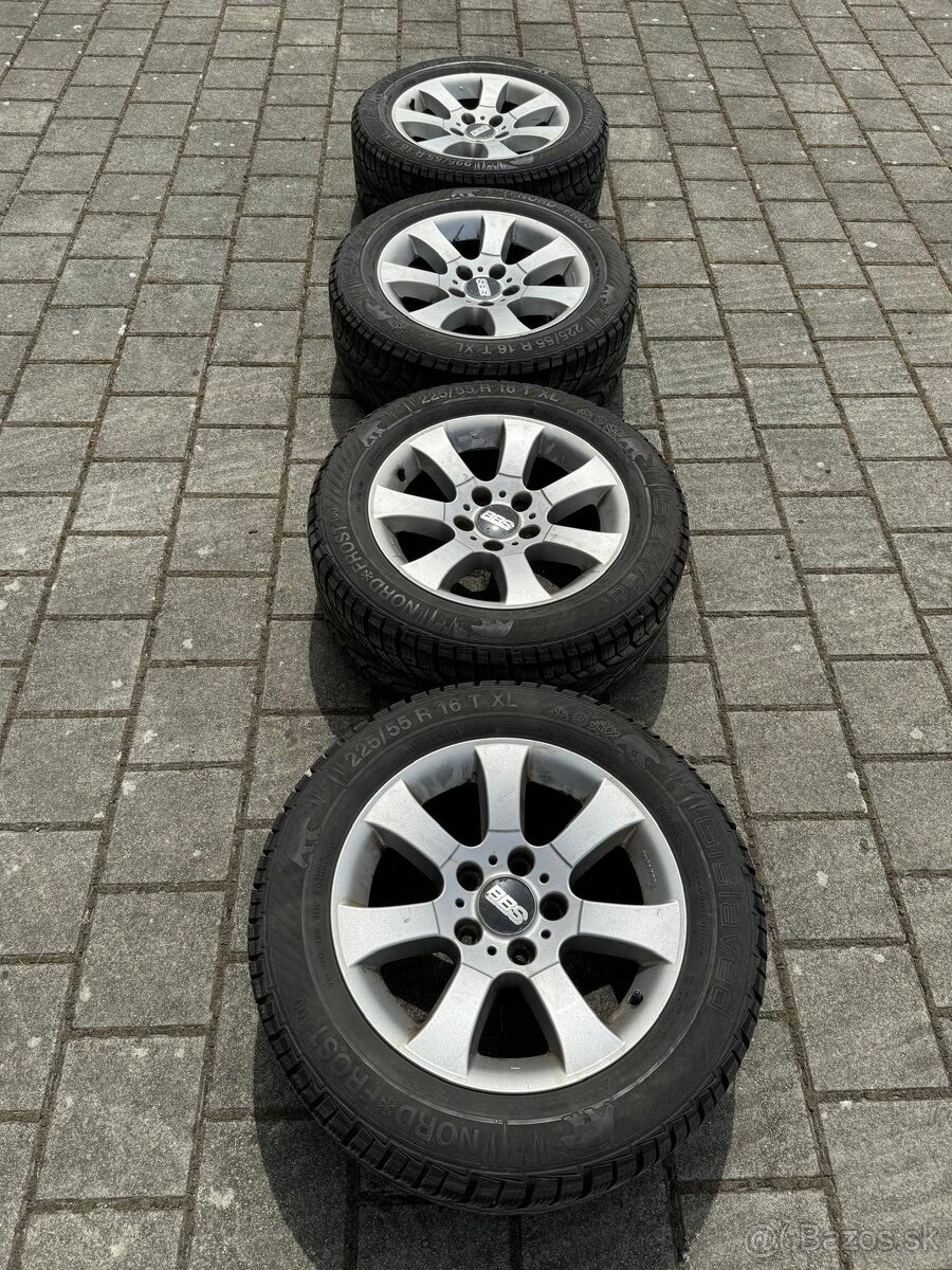 BMW e60, zimna sada diskov r16 - 2