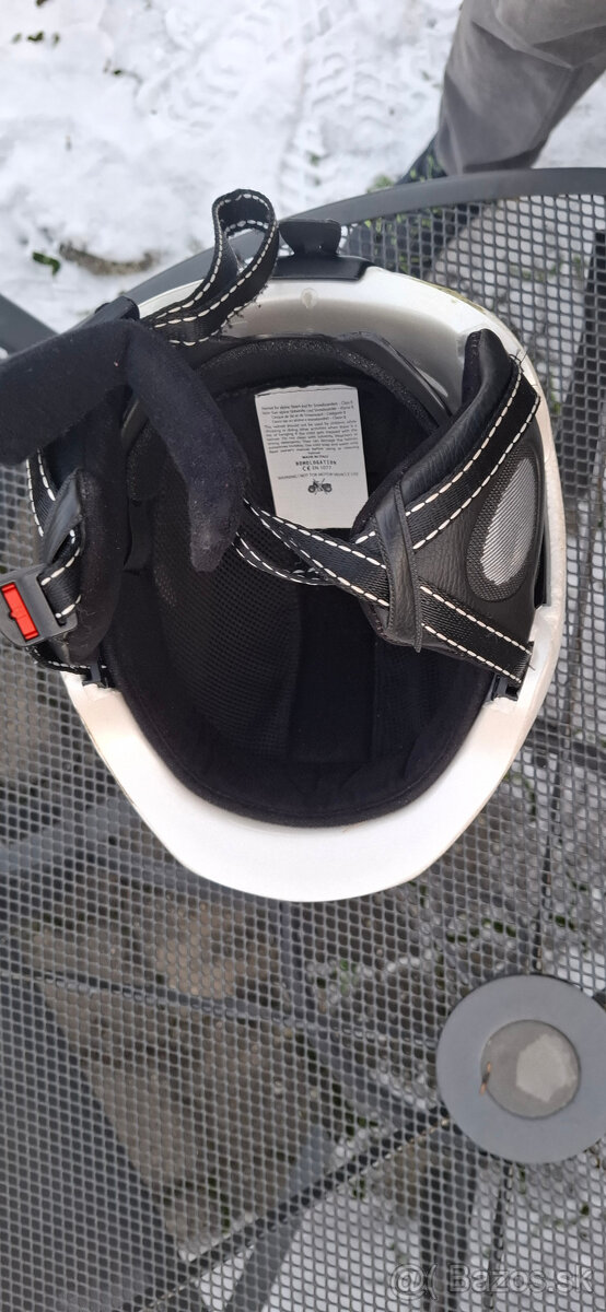 lyziarska prilba detská biela - 2