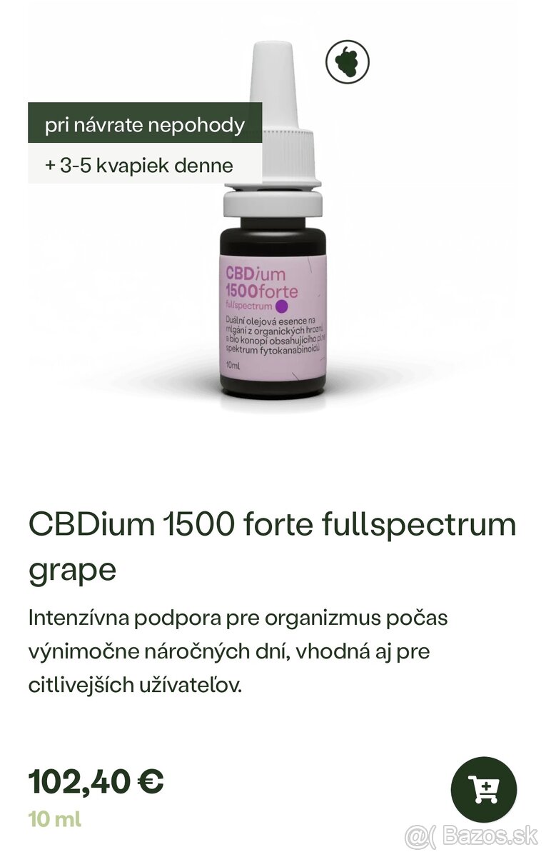 CBDium, CBD oleje - 2
