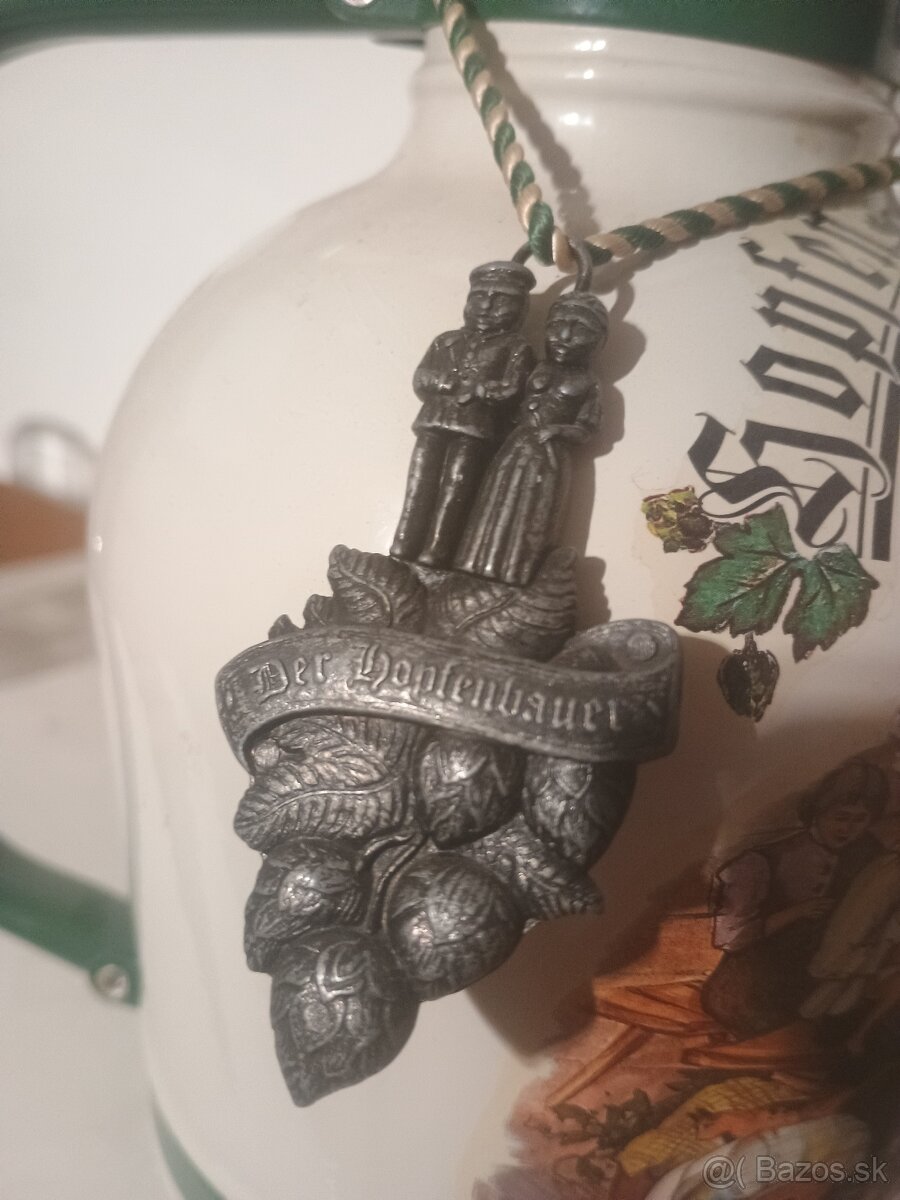 Keramický pivný džbán - 2