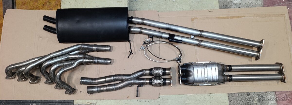 E30 M20 výfuk nerez - 2
