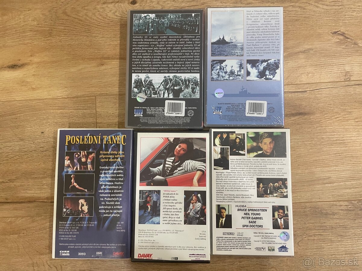 VHS kazety filmy - 2