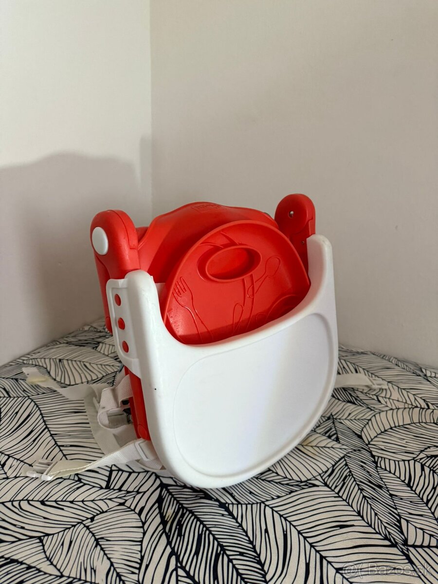 Chicco Podsedák prenosný Pocket Snack na stoličku - Poppy - 2