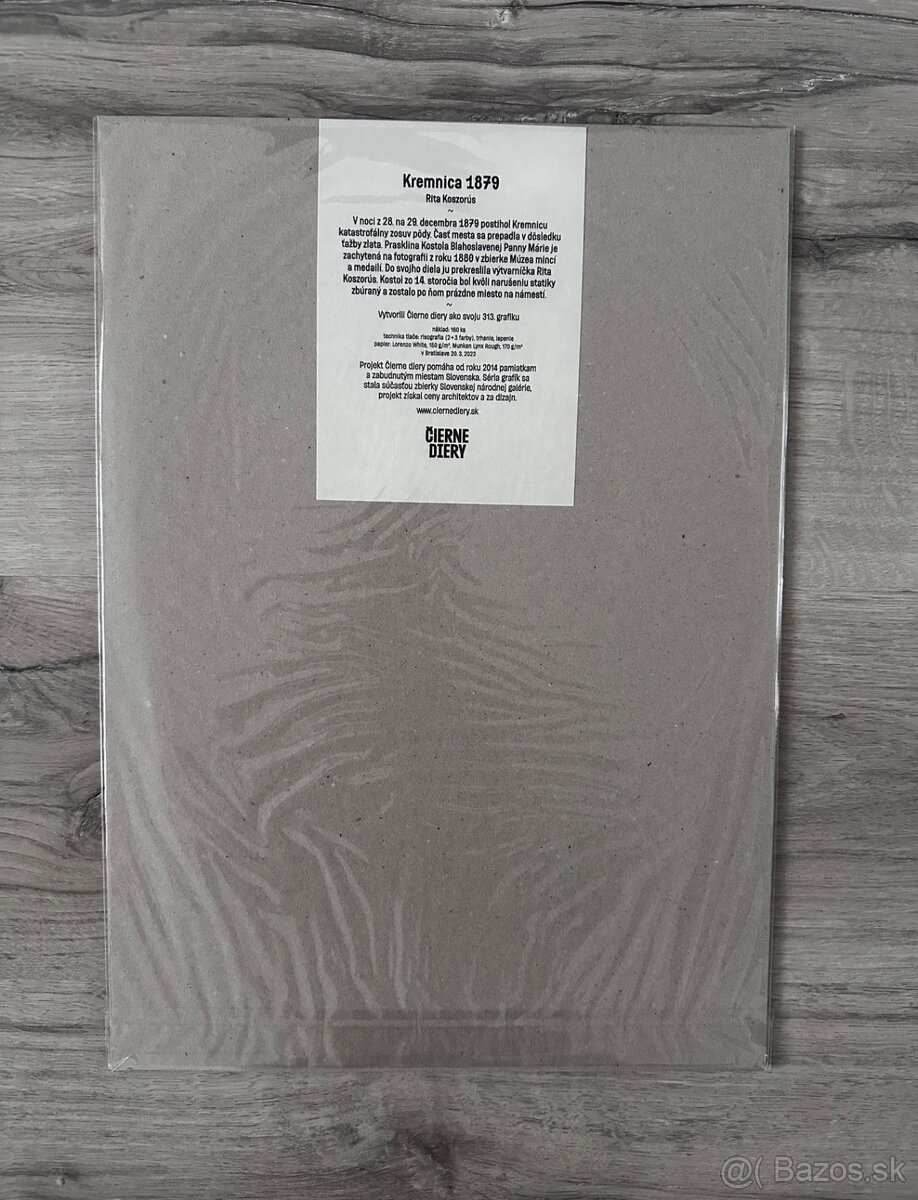 Čierne diery - Kremnica 1879 - 2