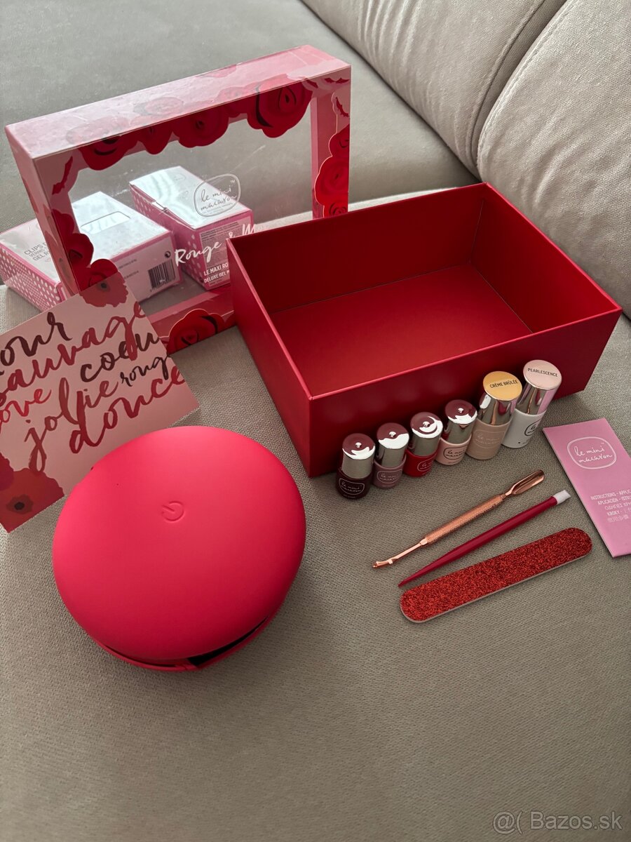 Le mini macaron led sada na nechty - 2