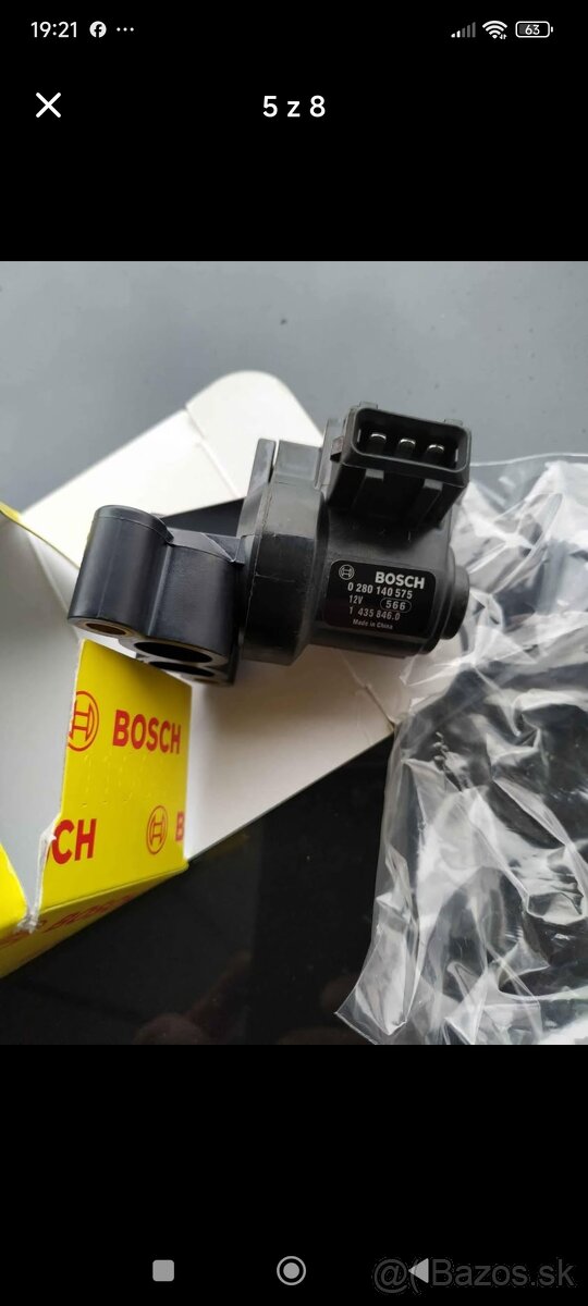 Predám nový regulačný ventil volnobehu BOSCH-BMW 3- E46 - 2