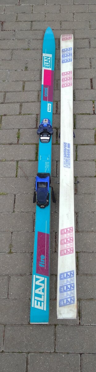 Lyže Elan 185 cm necarvingové - 2