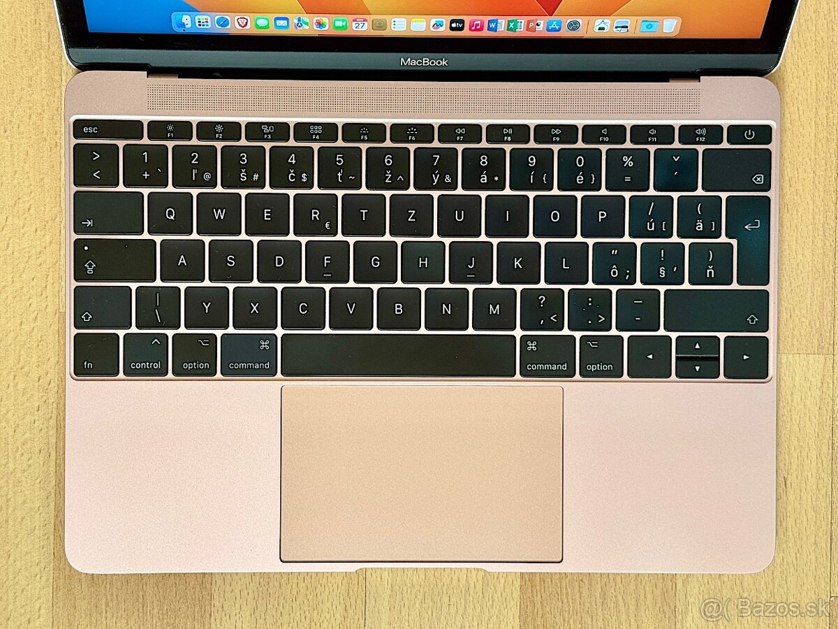 MacBook 12" i5-1.3GHz,2j/8GB/512GB, Ružový, TOP STAV - 2