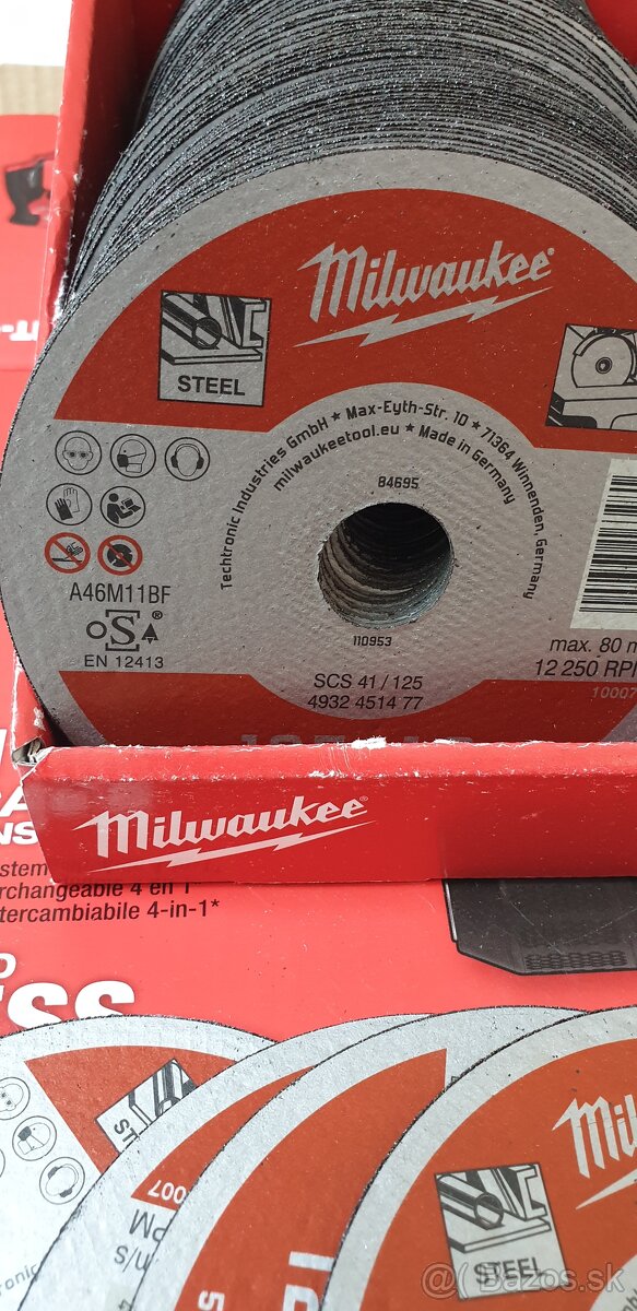 Milwaukee 125x1x22.23 - 2
