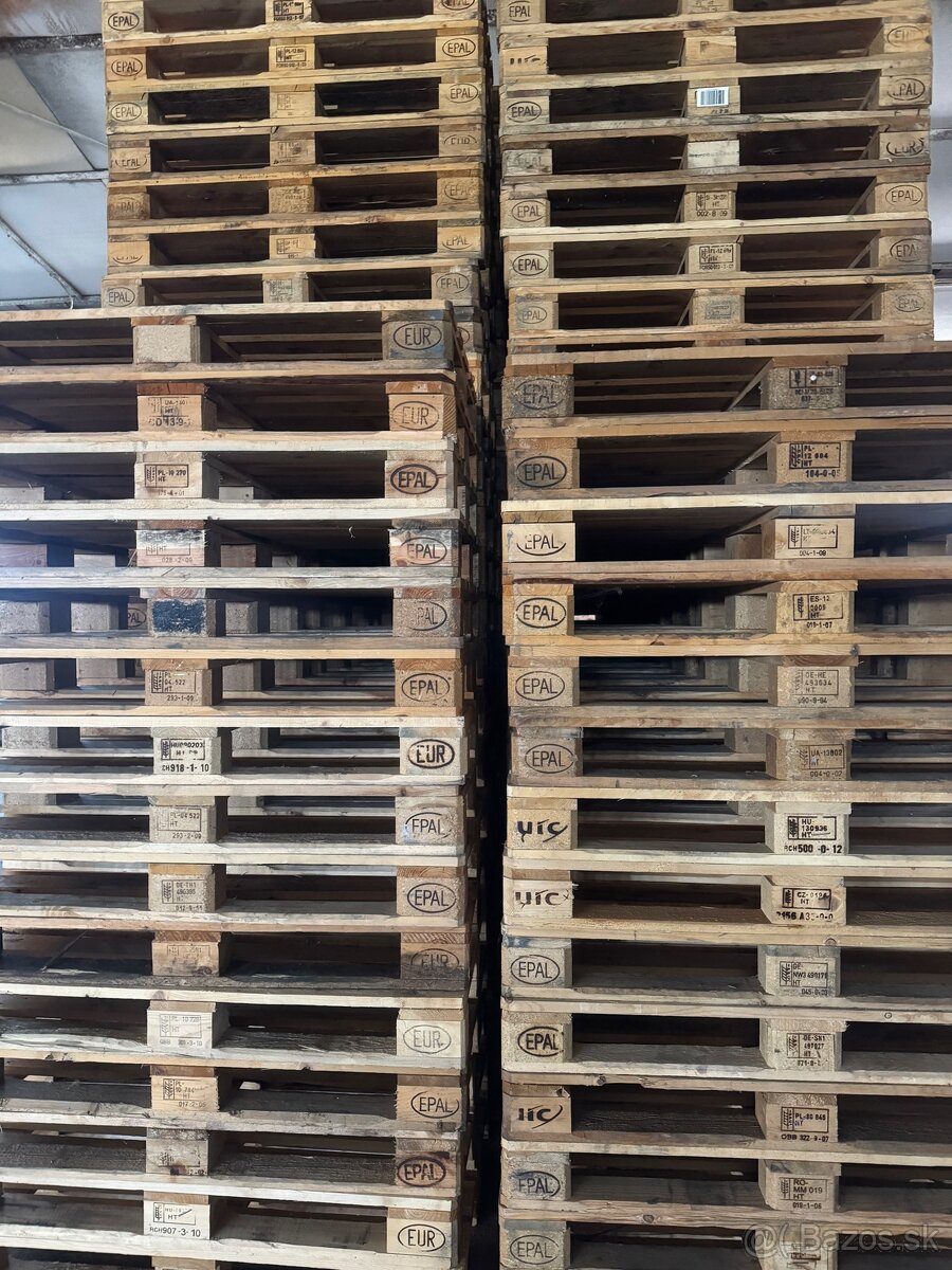 Predám palety EUR 120x80 - 2