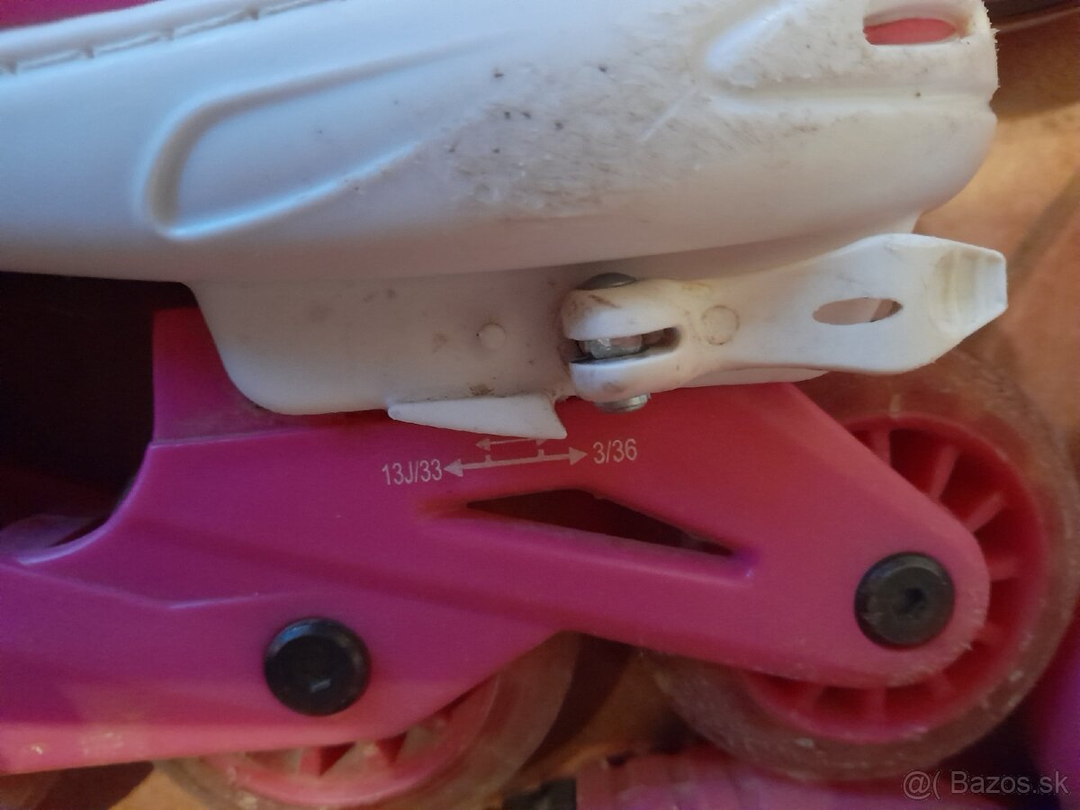 Kolieskové korčule. - 2