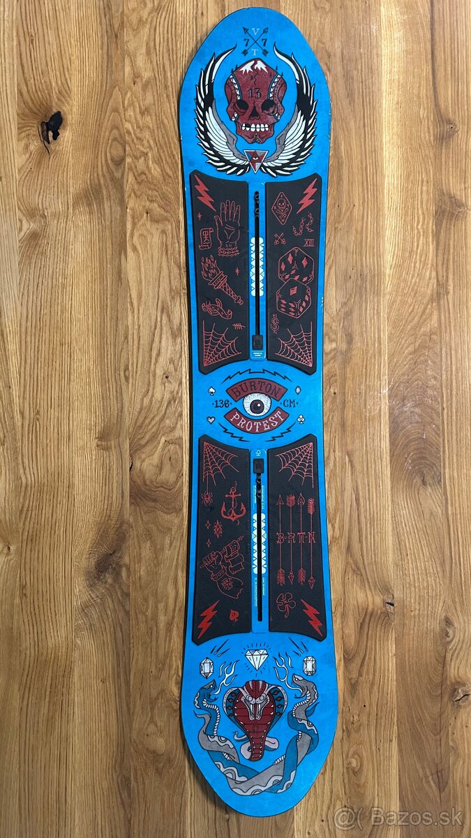 Detsky snowboard Burton Protest 136 cm - 2