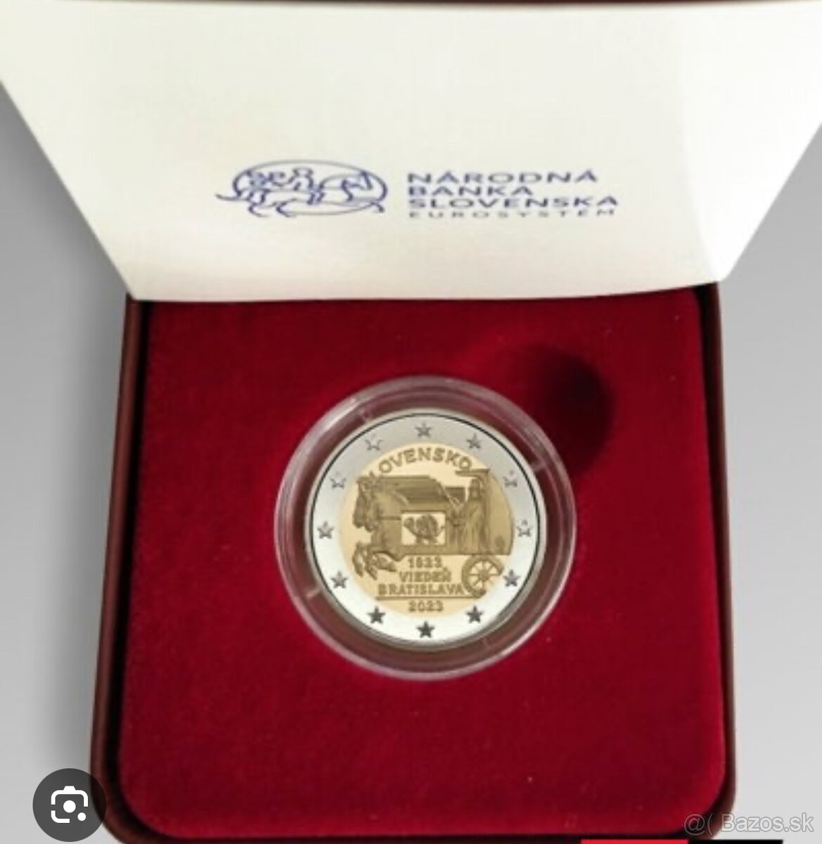 2 eur zberateľská minca proof - 2