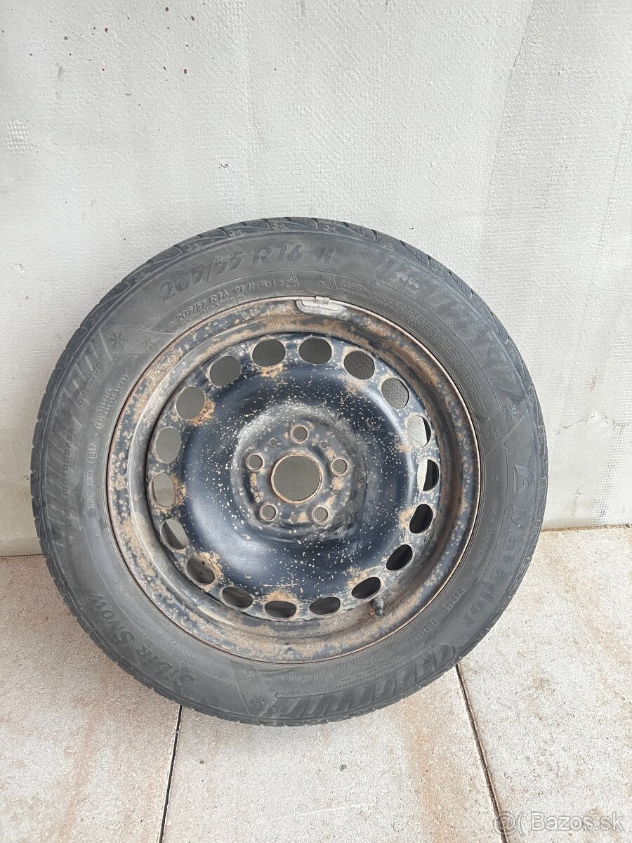Zimné pneu na diskoch 205/55 R16 H - 2