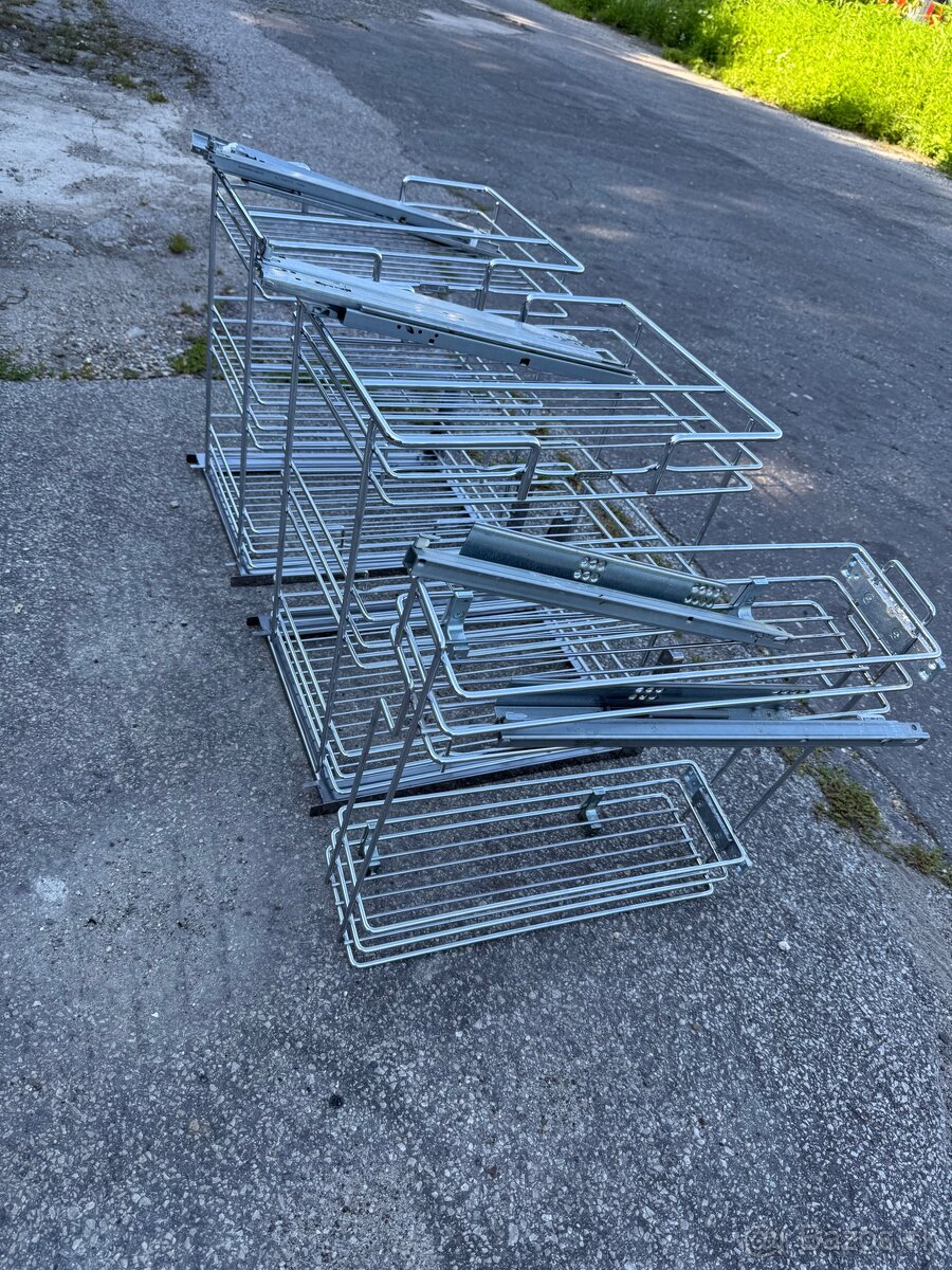 Predam košove systém do linky s Blum dorazmi - 2