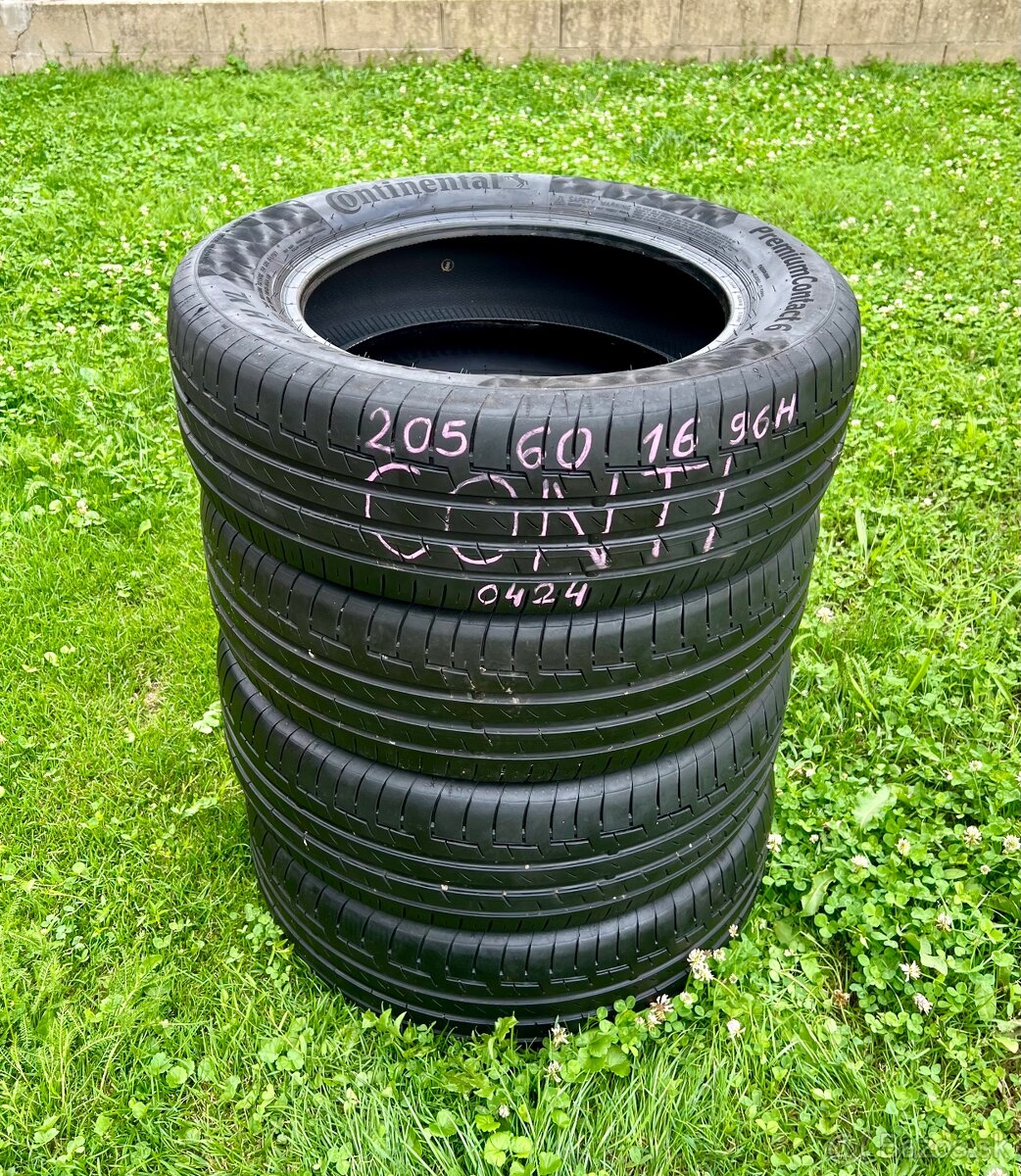205/60 r16 letné CONTINENTAL 96H - 2