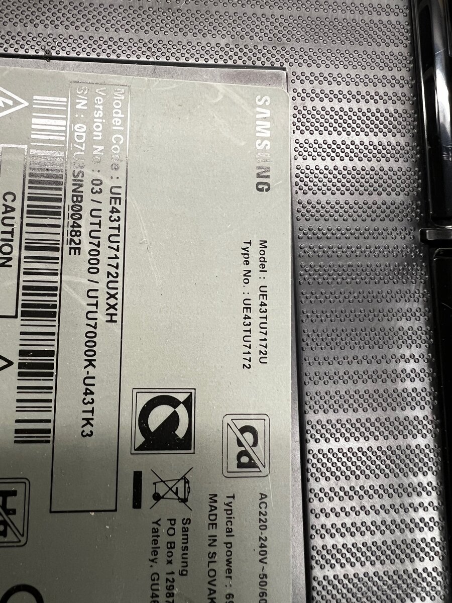 Samsung UE43TU7172U - 2