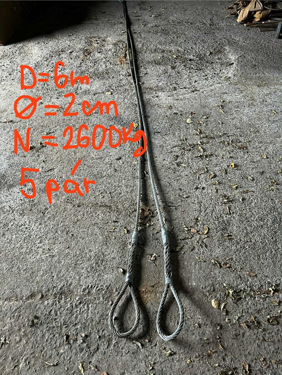 oceľové lano viazacie - 2