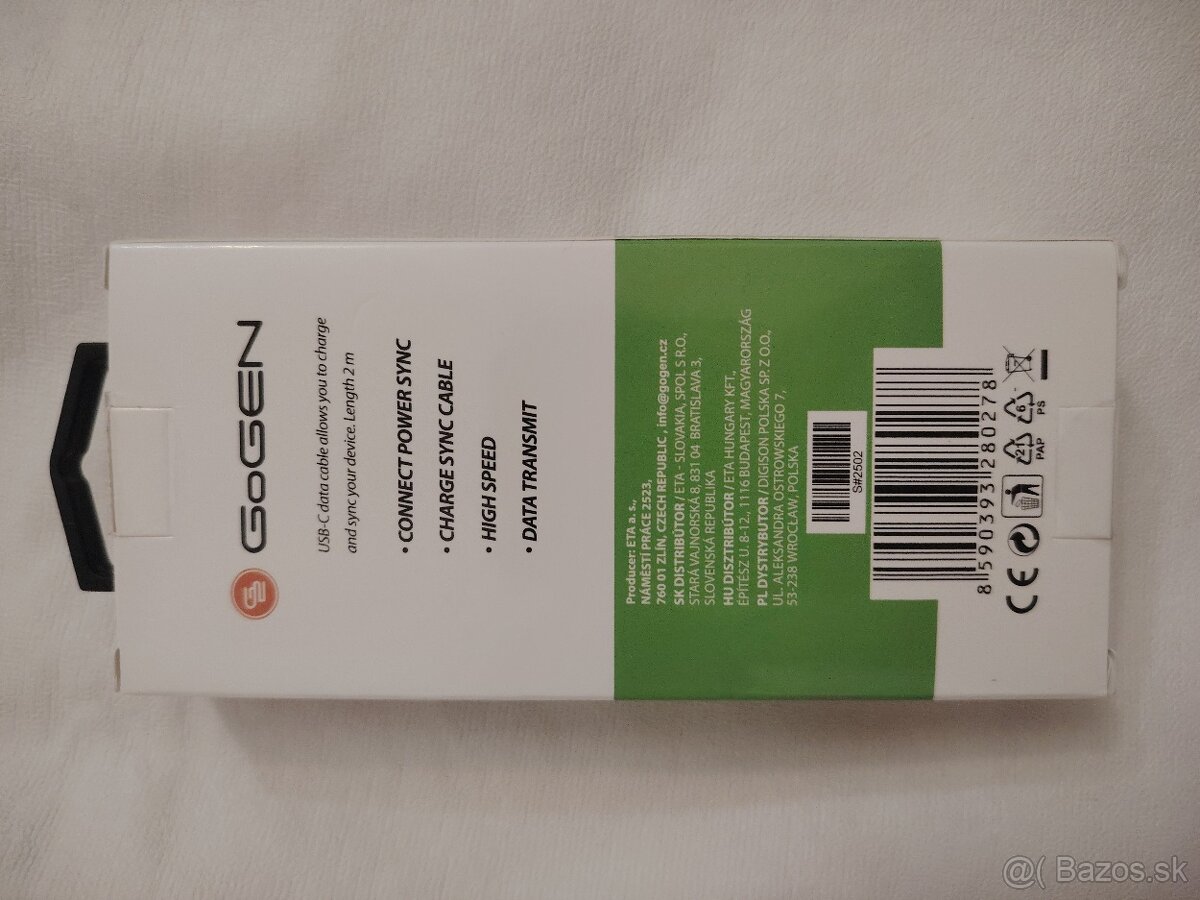 Predám USB-C 2.0 Cable - 2