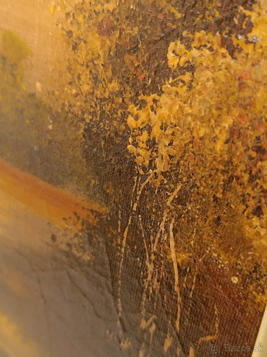 Obraz Šumava, olejomalba na plátně 26x33 - 2