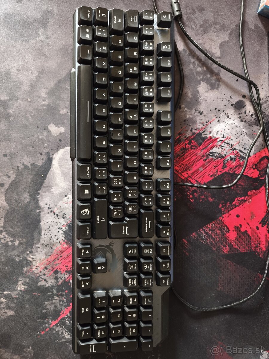 MSI Vigor GK50 Elite Sk/CZ - 2