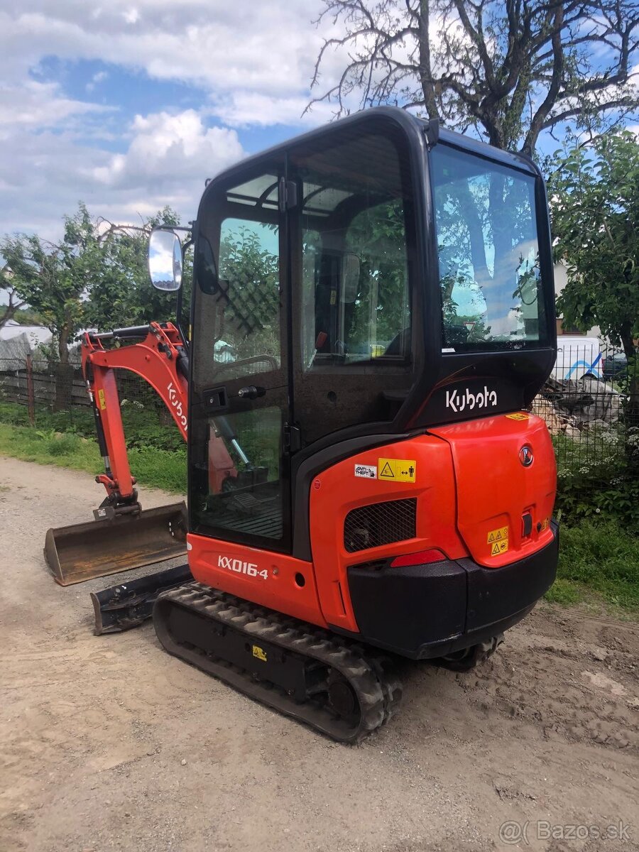 Minibagr Kubota KX16 - 2