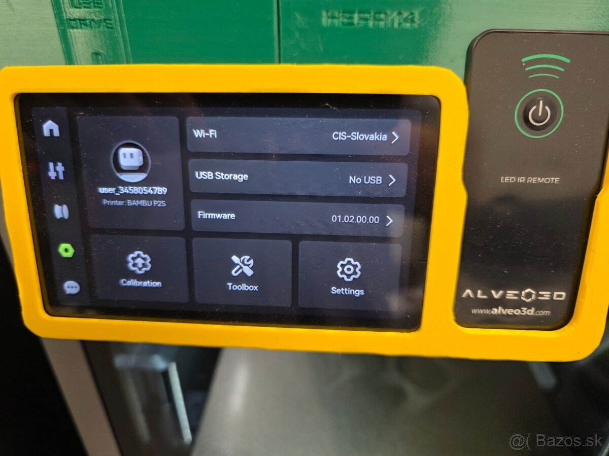 Predám 3D tlačireň Bambu Lab P2S + AMS2 pro podávač. - 2