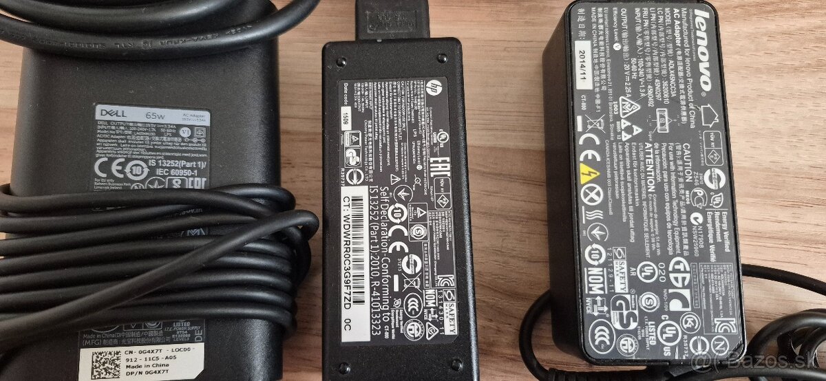 nabíjačky original dell hp lenovo - 2