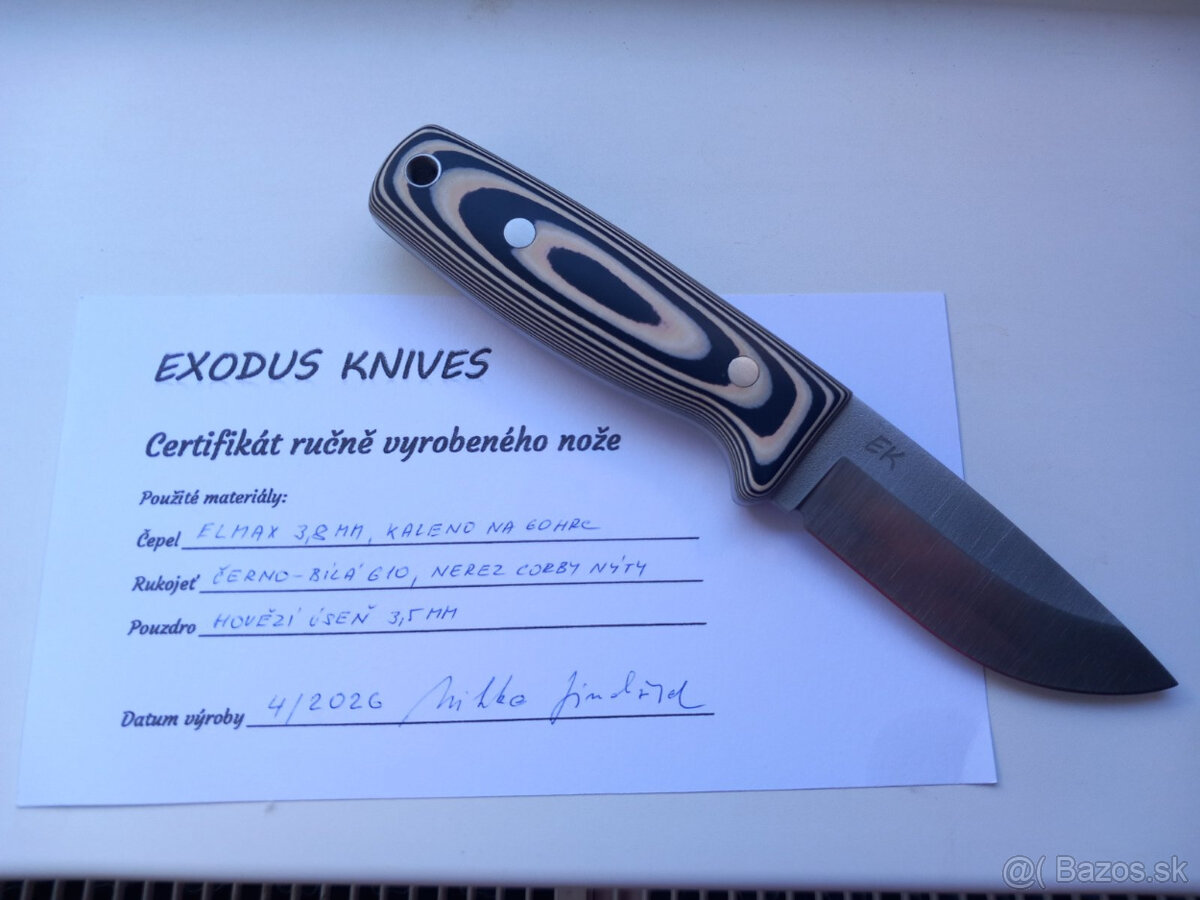 Nož Custom v Elmax oceli - 2