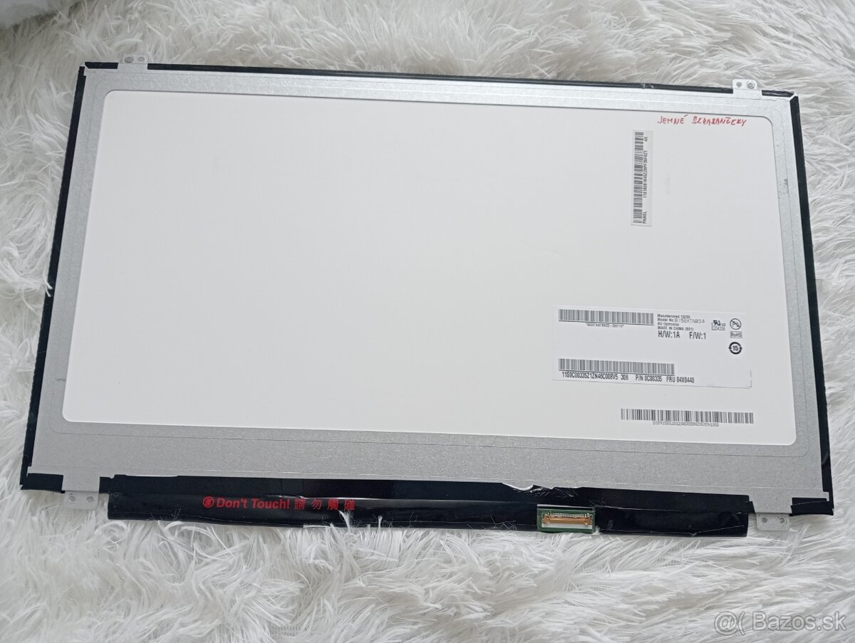 predám 15.6" LED SLIM 30pin eDP displej - B156XTN03 - 2