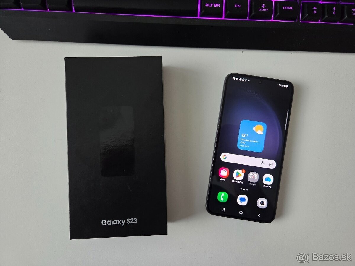 Samsung Galaxy S23 256GB v záruke do 10/2026 - 2