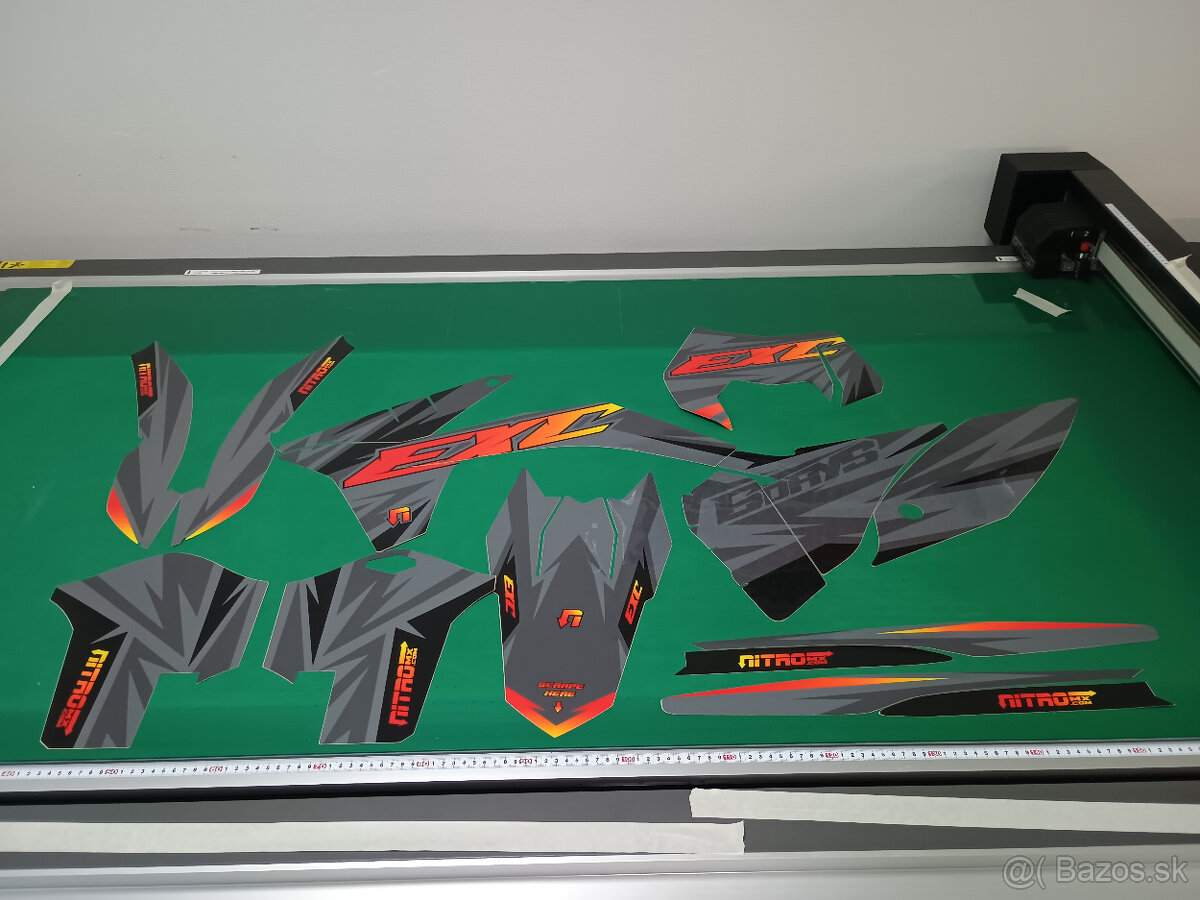 Predam polepy na KTM EXC / EXCF 2012 - 2013 - 2