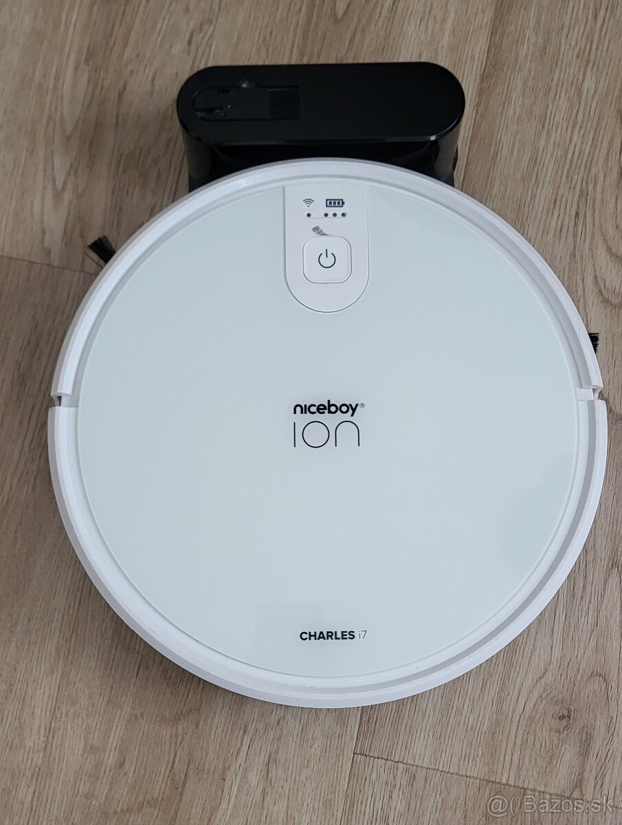 Robotický vysávač Niceboy ION Charles i7 White - 2