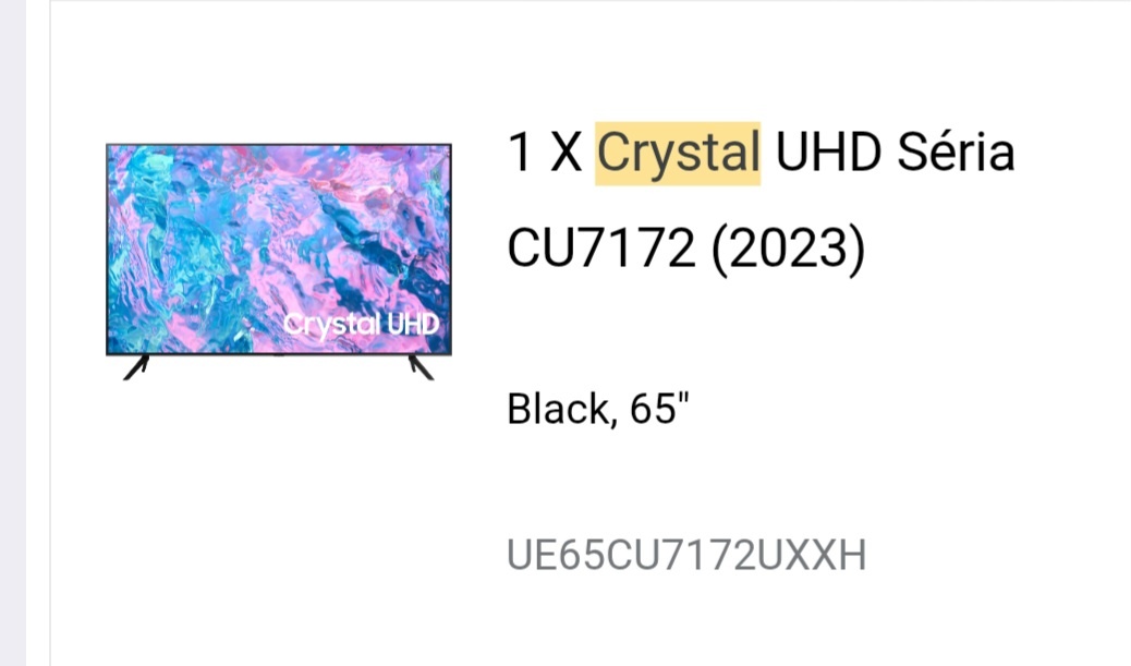 Samsung TV Crystal UHD - 2