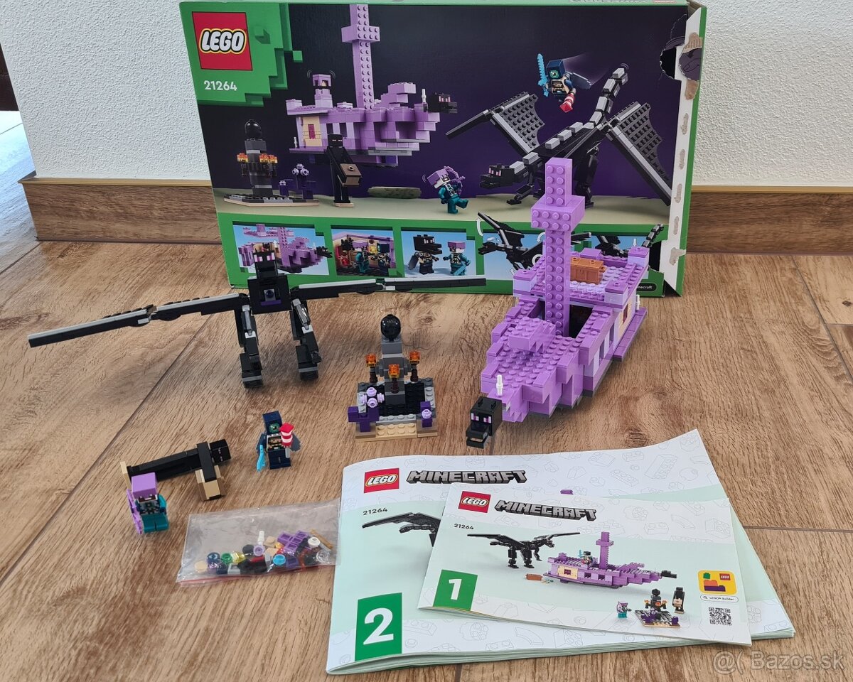 Lego 21264 Minecraft Enderdragon a koncová loď - 2