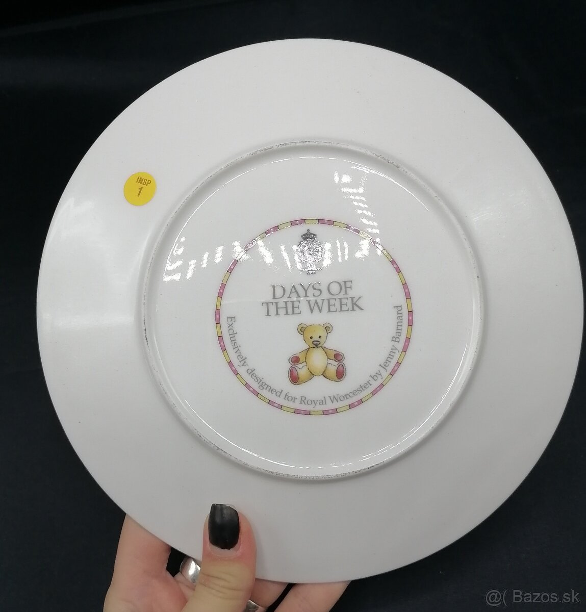 Royal Worchester, tanier, porcelán - 2