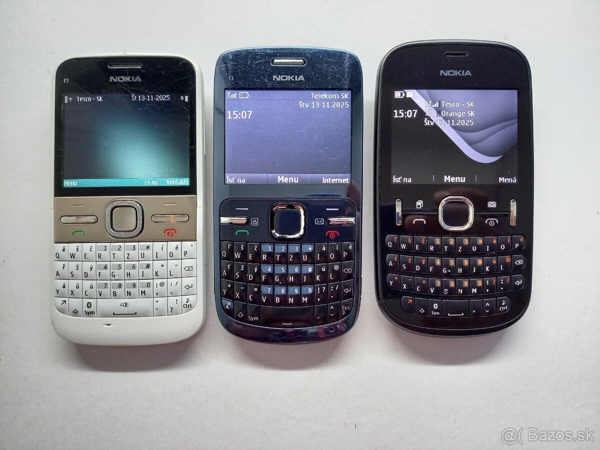 NOKIA QWERTY Klávesnice E5-00 C3-00 200Dual Sim - 2