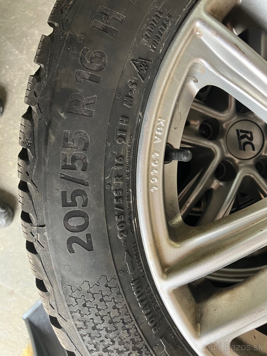 Zimné pneumatiky + disky 205/55/R16 - 2