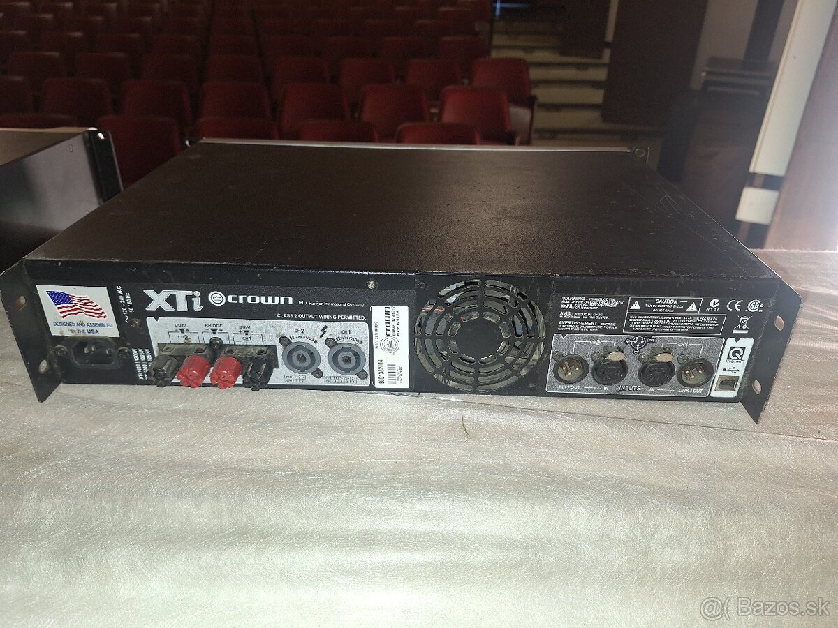 Zosilňovač Crown Xti 4000. - 2