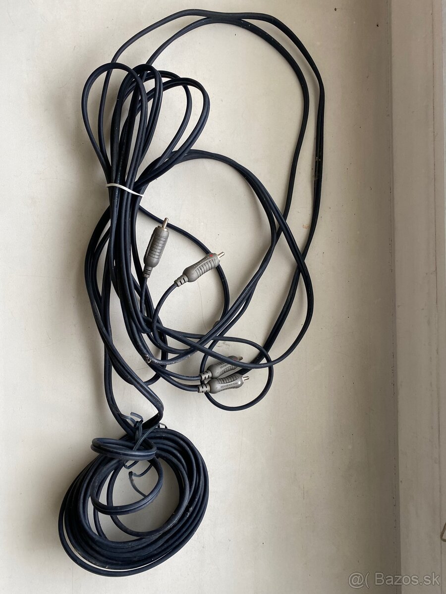 Predám audio a video káble - 2