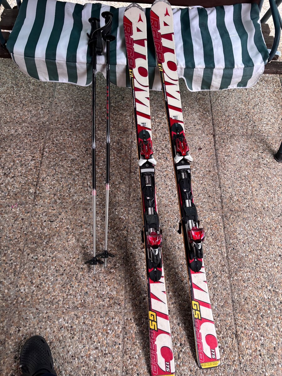 Predám lyže 1x 175cm a 1x 160cm - 2